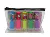 Snoopy CYP BRANDS Snoopy Set van 5 fluorescerende markeerstiften voor nagellak, meerkleurig, officieel product