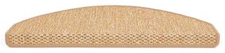 andiamo Skagen Trapmat, set van 15 traptreden, matten ter bescherming van je trap, trapmatten voor binnen, trapbescherming, 28 x 65 cm, sisal