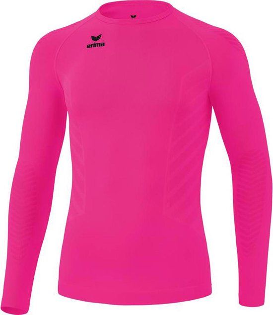 Erima Athletic Longsleeve - Pink Glo - Heren - Maat L