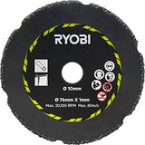 RYOBI - Set met 3 schijven, diameter 76 mm, voor schuurmachines – metaal – tegels/vezelcement – gipskarton/kunststof – RAKCOT03