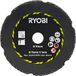 RYOBI - Set met 3 schijven, diameter 76 mm, voor schuurmachines – metaal – tegels/vezelcement – gipskarton/kunststof – RAKCOT03