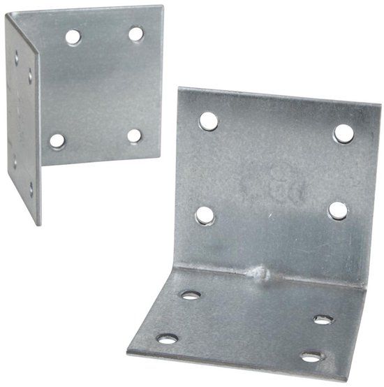 Waelbers Skapa Global B.V. Versterkingshoek - 60 x 60 x 60 mm - Verzinkt (2 stuks)