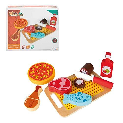 WOOMAX houtvoedingsset met accessoires (Colorbaby 46472)