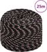 vidaXL Boot touw 8 mm 25 m polypropyleen zwart