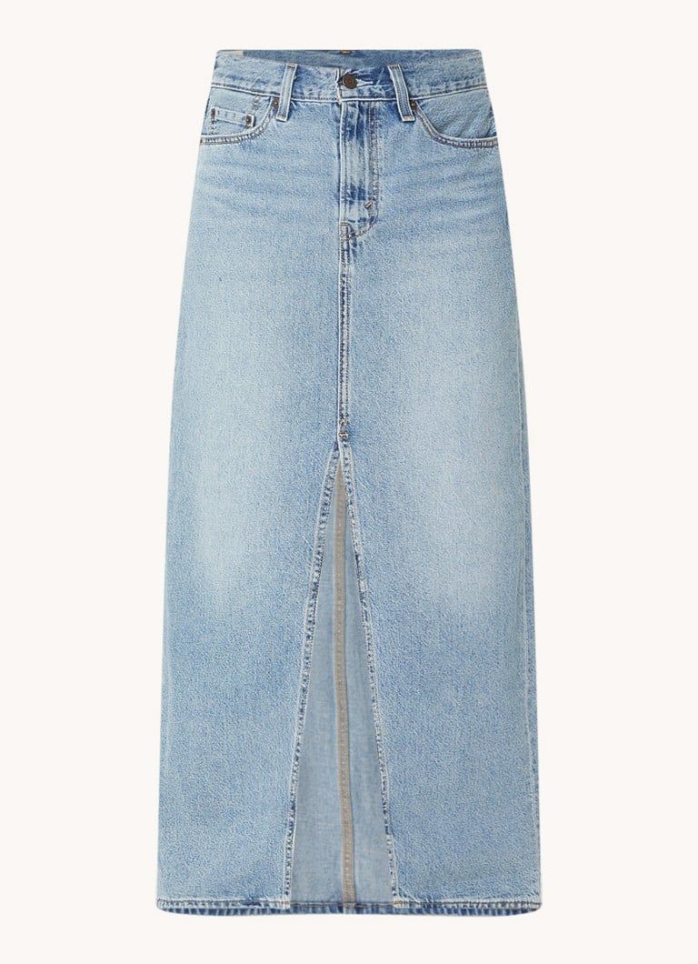 Levi's Maxi Denim Skirt with Split