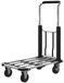 HOMCOM platformwagen, transportwagen, inklapbaar, draagvermogen 150 kg, met uitschuifbaar platform