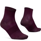 GripGrab Airflow Lightweight Korte Zomer Fietssokken Unisex Donker Rood Maat S