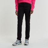 G-Star Biker Skinny Dames Jeans 26/32 Katoen Elastaan Zwart