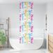 Maison Exclusive - Rideau de douche, dimensions 60x240 cm, largeur du tissu : 56 cm