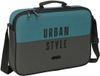 Safta Schooltas Urban style Blauw Grijs 38 x 28 x 6 cm