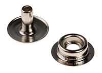 RS PRO Drukknoopaansluiting en drukknop 10 mm drukknop volgens EN 61340-5-1, verpakking van 100 stuks