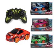 Toi-Toys RC raceauto stuntwagen met LED-licht en 360 graden draaiing