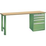 Lista Werkbank 27x36E 5 laden - hoogte 840 mm