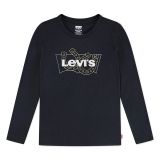 Levi's Fille Ls Batwing Fill Jet Black Taille: 6Y