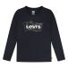 Levi's Fille Ls Batwing Fill Jet Black Taille: 6Y