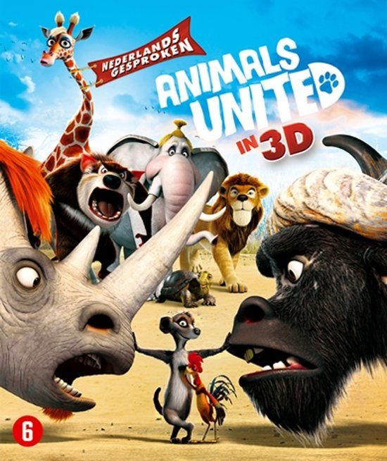 Animation Animals United (3D & 2D Blu-ray)