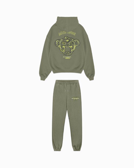 Black Bananas KIDS SKETCH SWEATSUIT Green Unisex 152