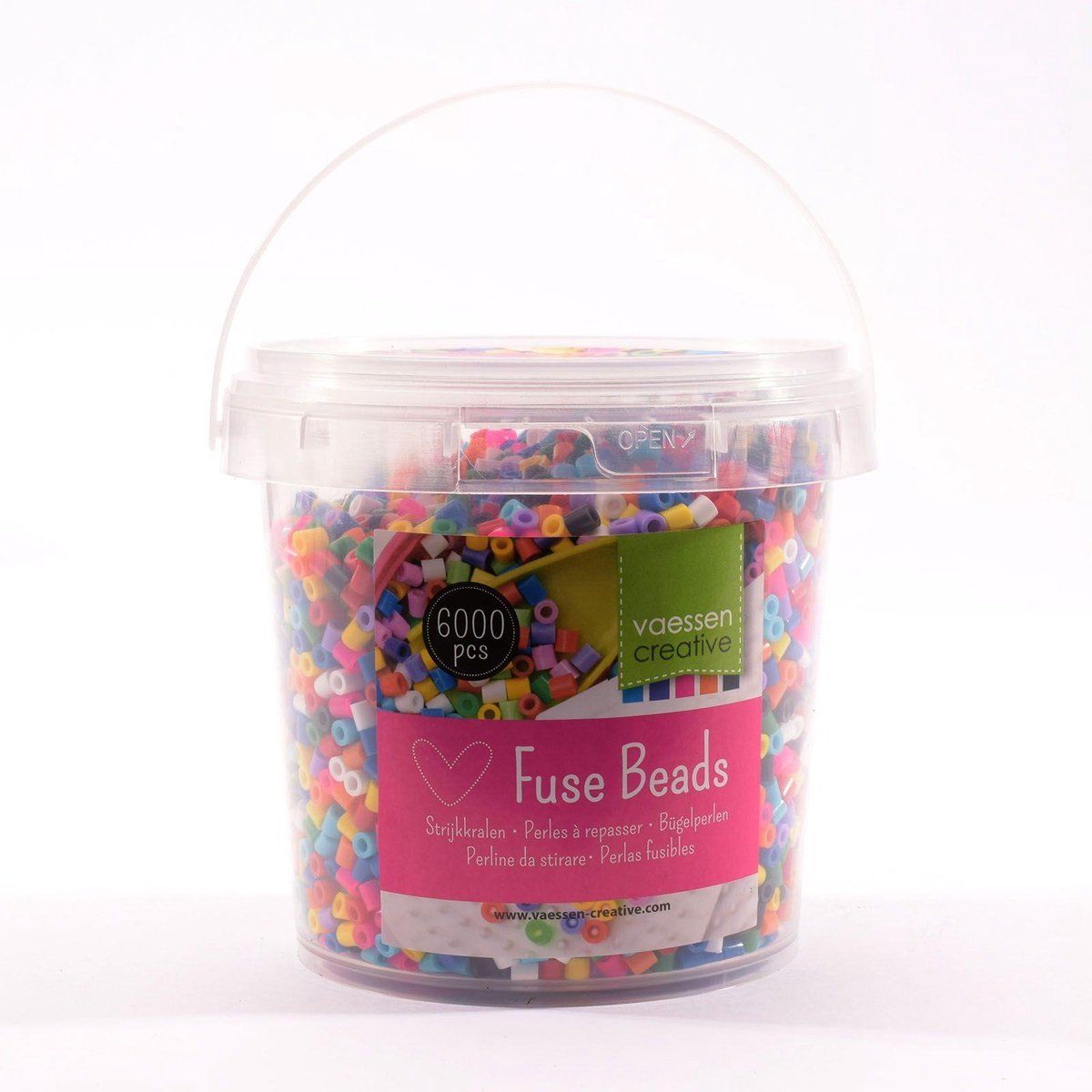 Vaessen Creative Strijkkralen 6000 stuks - Primair II
