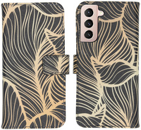 imoshion Softcase Book Case voor de Samsung Galaxy S21 - Golden Leaves