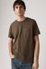 Levi's Essential T-shirt met zak - Heren - L - Bruin / Garment Dye Coffee