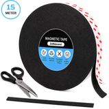 MasonPro Magneetstrip Zelfklevend - 15 M - Zwart
