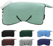 vidaXL Paardendeken Polar fleece Groen 145 cm