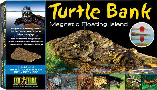 Exo Terra Terratium grot schildpaddeneiland turtle bank medium 29 8 x 17 8 x 5 4 cm