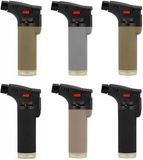 Cepewa Stormaansteker - 6x - Aardetinten - Jet Flame - Torch Aansteek