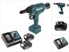 Makita DRV 250 RT rivet gun 18 V 20 kN brushless + 2x battery 5.0 Ah + charger