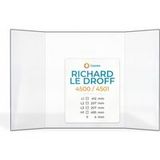 Richard Le Droff Vitre Richard Le Droff 4500 / 4501 - Verre prismatique pour insert - (207 + 412 + 207) x 495 mm (l2+l1+l3 x H1) - 4 mm