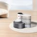 Fontaine à eau pour chats 3 litres rechargeable par USB Pompe très silencieuse Écran LCD et minuterie Bol en plastique Gris