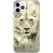 1001 coques Lioness Siliconen hoesje compatibel met Apple iPhone 11 Pro