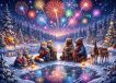Bluebird Puzzle Feu d'Artifice Hivernal - 200 à 499 pièces