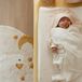 Little Dutch Aankleedkussenhoes - Wit - Newborn Naturals - Moon & Stars
