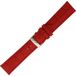 Morellato Horlogebandje - Morellato horlogeband X2269 Bolle - leer - Rood - bandbreedte 16.00 mm