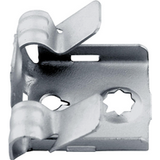ABB E-Klips EH-38 support horizontal Pince à visser Acier à ressort 7TCA084030R1091 100 pc(s) (Ø x H) 7 mm x 33 mm