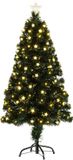 Luca Lighting Mercury Arbre de Noël avec éclairage fibre optique