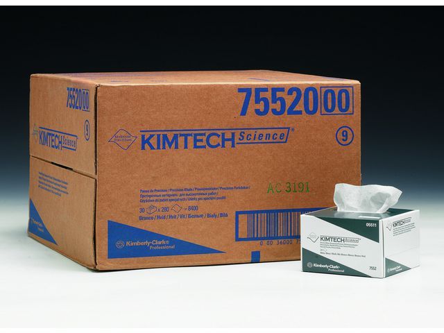 KIMTECH Science - Reinigingsdoekjes - 1-laags - 280 vel - Wit