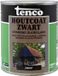 Tenco Houtcoat Zwart Waterbasis Zijdeglans - 1 Liter