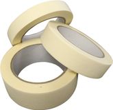 Maskeringstejp Work>it Afplaktape 3-pack Beige Papier 3.80 cm x 5000 cm