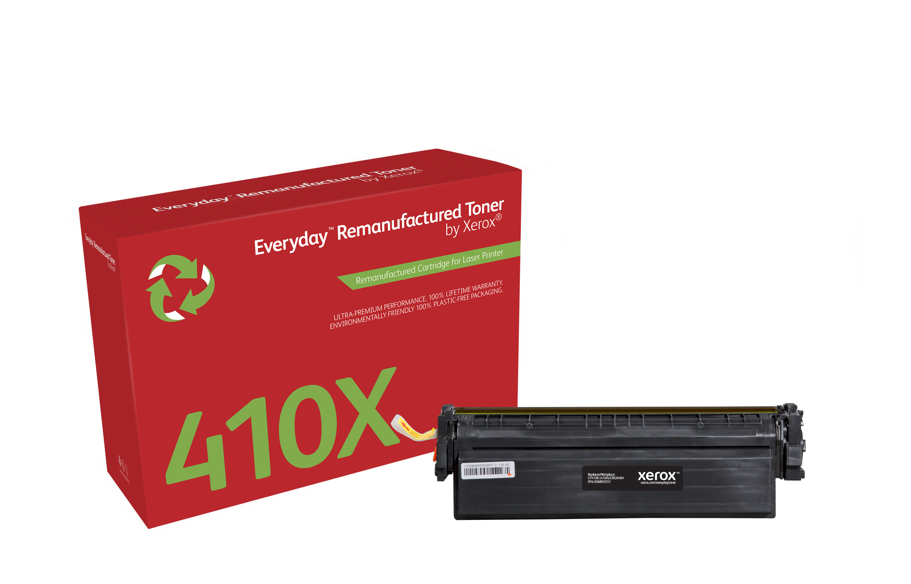 Xerox Everyday™ Zwart Remanufactured Toner van Xerox compatible met HP 410X (CF410X), High capacity
