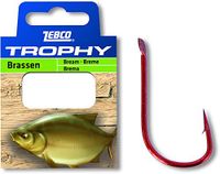 Zebco 12 Trophy Brassen voorhaken, 0,13 mm, 0,70 m, 10 stuks