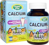 Nature's Plus Nature's Plus Calcium, Sugar Free, Natural Vanilla Sundae Flavor (90 Animals)