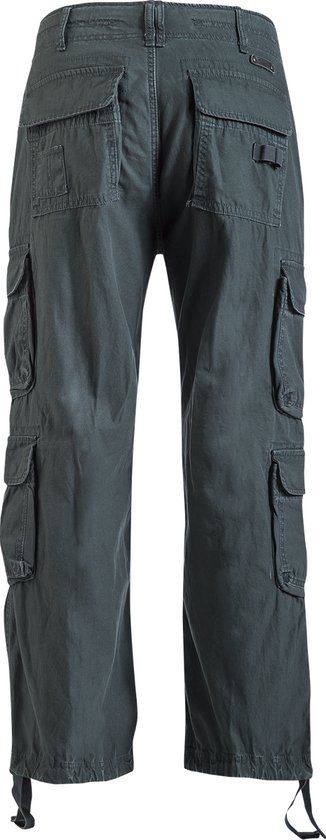 Brandit Pure Vintage Trousers Heren Cargobroek - antraciet - 5XL
