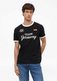 s.Oliver - Wereldkampioenschap voetbal T-shirt - Zwart - Maat XL