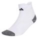 adidas Running Comfy Ankle Sock Socks, white/black, XL