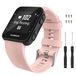 MoKo Watch Band Compatible with Forerunner 35 - Pink