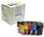 Brother Cartouches d'encre XL pour Brother MFC-J 5330/5730/6930, set de 4