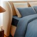 Morphea Housse de couette Gaze de coton - 7 coloris au choix, Dusty Blue / 240x260
