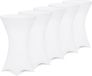 Detex Statafelrok – 5 Stuks Ø 80-85cm Stretch - Wit